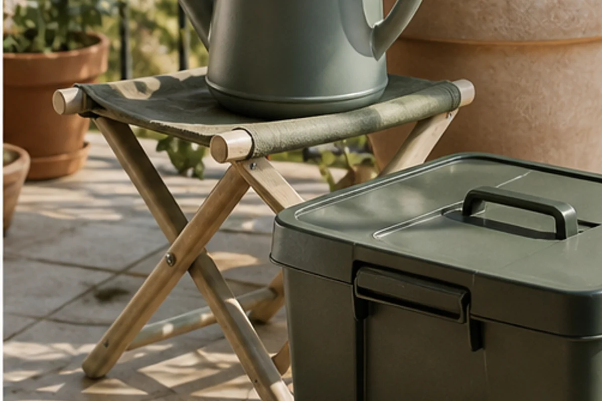Plan durable balcony and outdoor storage