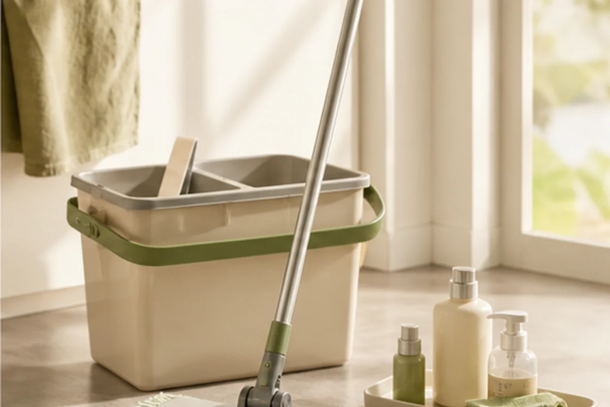Choose a mop and floor-care method by surface